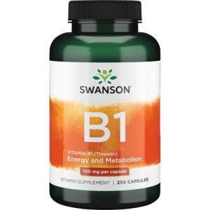 Vitamin B1 (Thiamin) 100 мг 250 капсули | Swanson