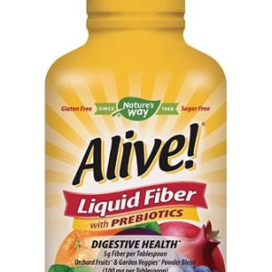 Alive Liquid Fiber with Prebiotics (Pomegranate Flavor) 480 мл | Nature's Way