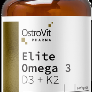 Elite Omega 3 D3+K2 30 гел-капсули | OstroVit