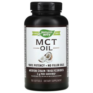 MCT Oil 1000 мг 180 гел-капсули | Nature's Way