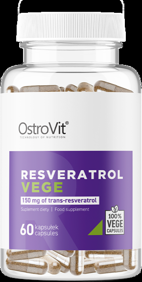 Resveratrol 150 мг 60 веге капсули | OstroVit