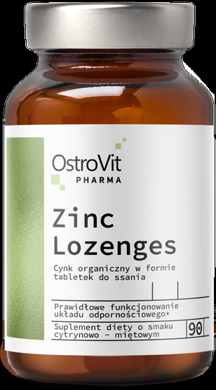 Zinc + Vitamin C 90 таблетки за смучене | OstroVit