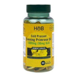 Cold Pressed Evening Primrose Oil 1000 мг с витамин B6 капсули | Holland & Barrett