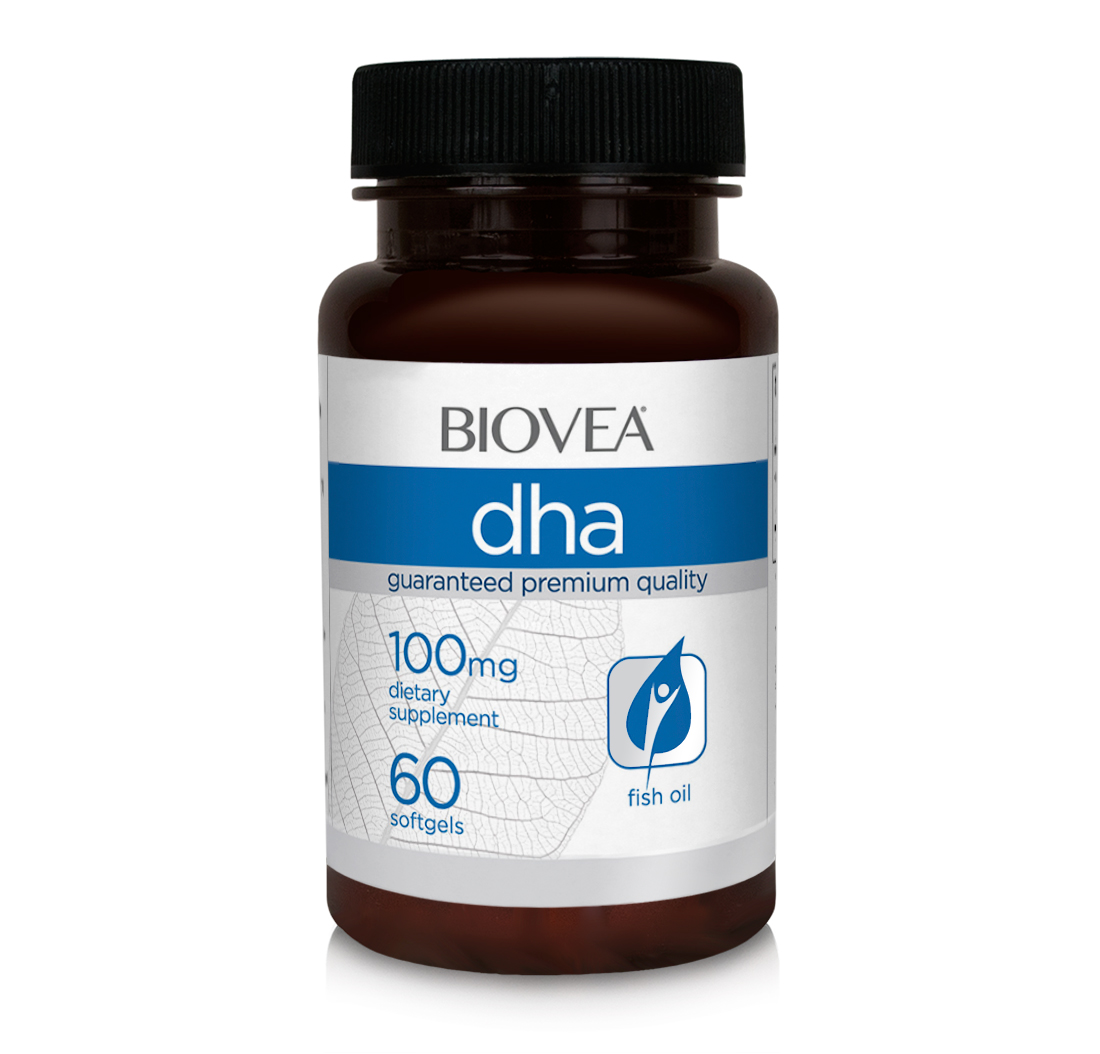 DHA 100 мг 60 гел-капсули | Biovea