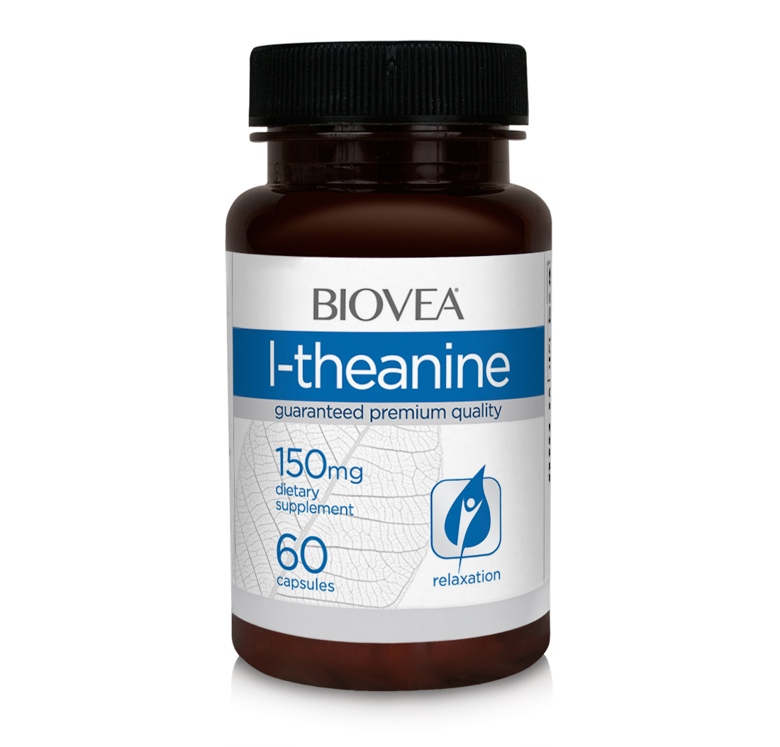L-Theanine 150 мг 60 капсули | Biovea
