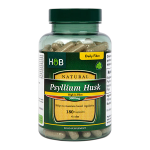 Psyllium Husks 500 мг 180 капсули | Holland & Barrett