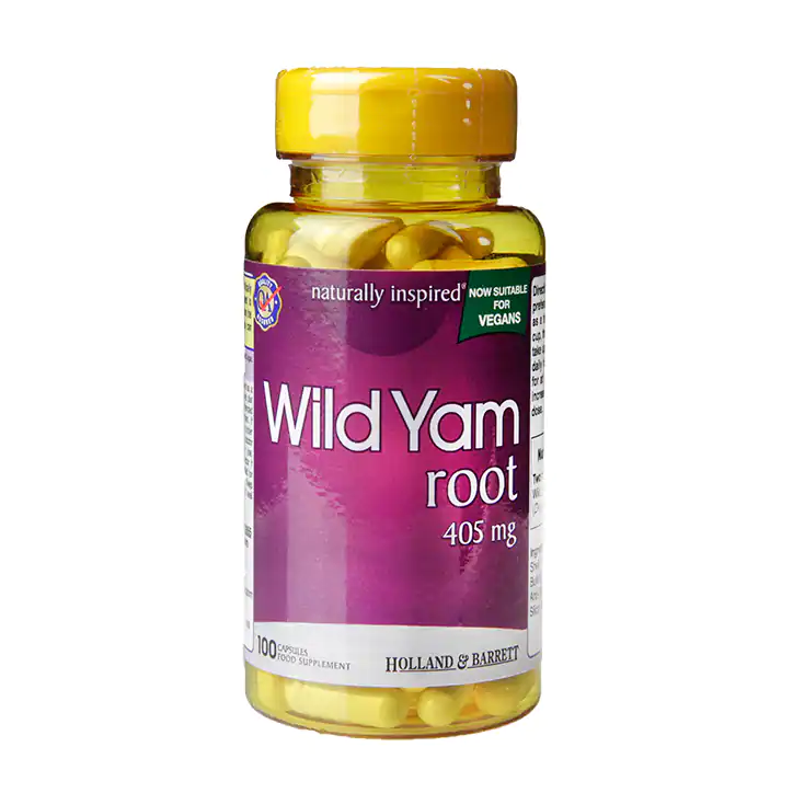 Wild Yam Root 405 мг 100 капсули | Holland & Barret