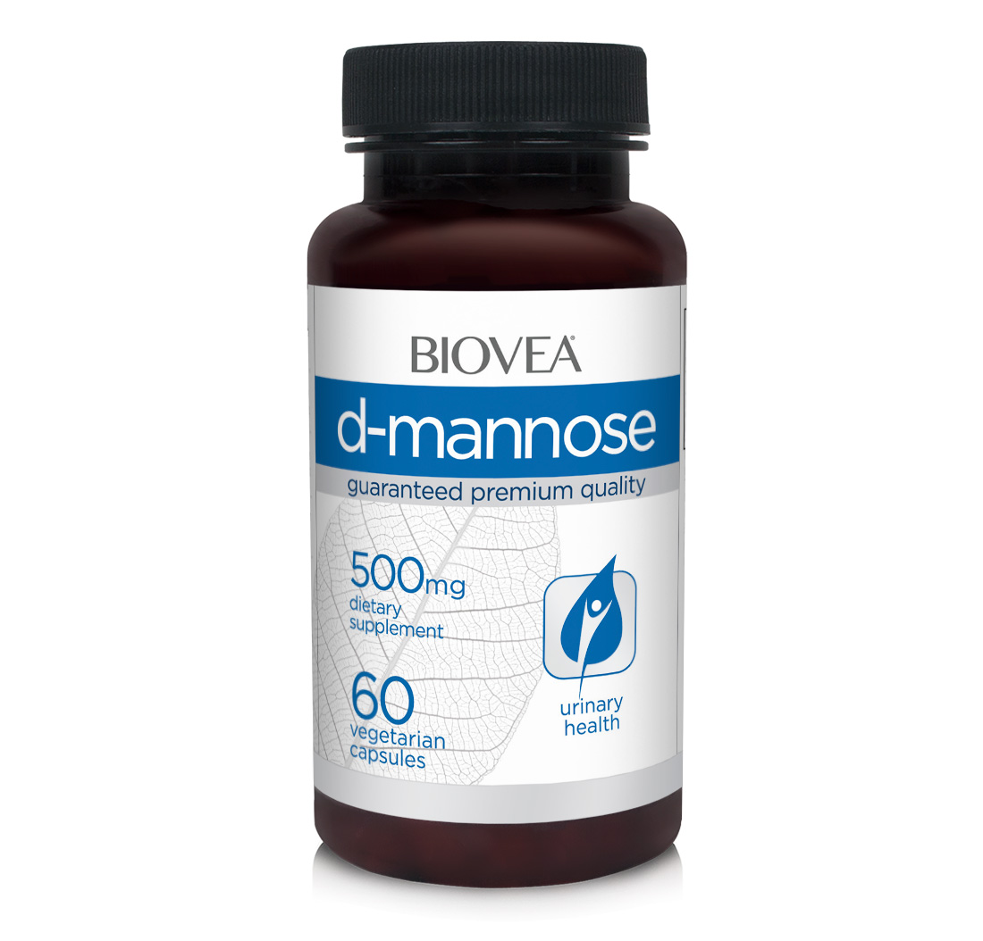 D-Mannose 500 мг 60 веге капсули | Biovea