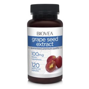 Grape Seed Extract 100 мг 120 веге капсули | Biovea