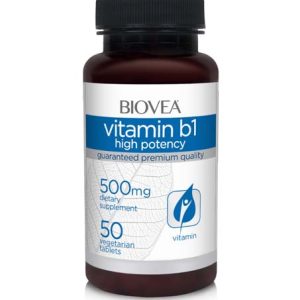 Vitamin B1 High Potency 500 мг 50 таблетки | Biovea