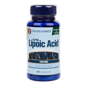 Alpha Lipoic Acid 100 мг 60 капсули | Holland & Barrett