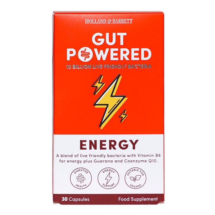 Gut Powered Energy 30 капсули | Holland & Barrett
