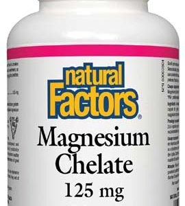 Magnesium Chelate 125 мг 90 капсули | Natural Factors