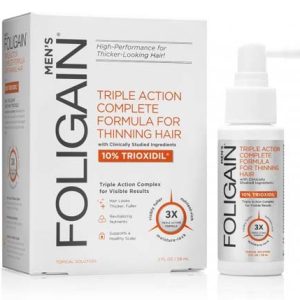 Men's Triple Action Complete Formula for Thinning Hair 10% Trioxidil 59 мл | Foligain