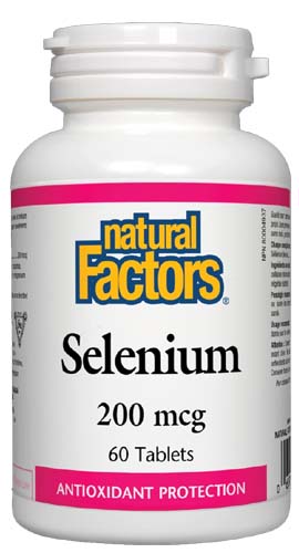 Selenium 200 мкг 60 таблетки | Natural Factors