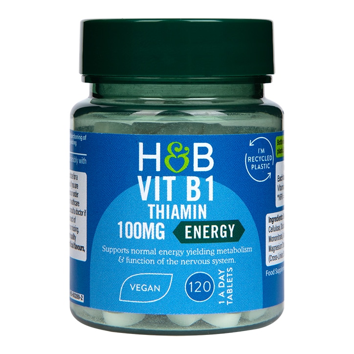 Vitamin B1 Thiamin 100 мг 100 таблетки | Holland & Barrett