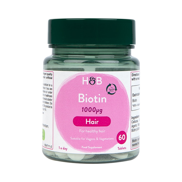 Biotin 1000 мкг 60 таблетки | Holland & Barrett