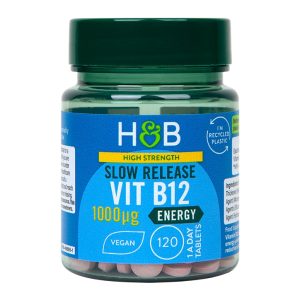 Timed Release Vitamin B12 1000 мкг 120 таблетки | Holland & Barrett