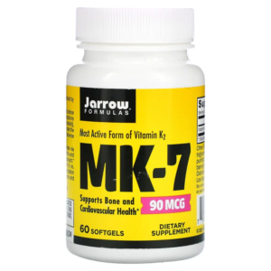 Vitamin K2 MK-7 90 мкг 60 гел-капсули | Jarrow Formulas