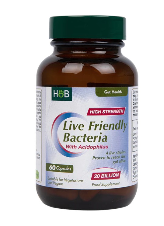 Ultra Maximum Acidophilus 20 млрд. CFU 60 капсули | Holland & Barrett