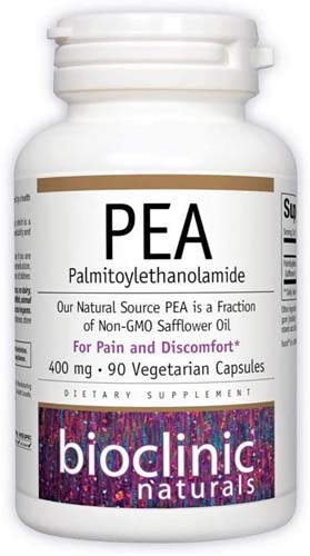 PEA Palmitoylethanolamide 400 мг 90 веге капсули | Bioclinic Naturals