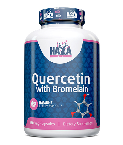 Quercetin with Bromelain 120 веге капсули | Haya Labs