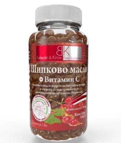 Rose Hips Vita C 500 мг 90 капсули | Balevski & Kirov