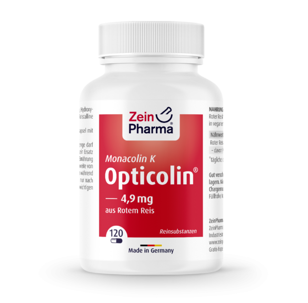 Opticolin Монаколин К 4.9 мг 120 капсули | Zein Pharma