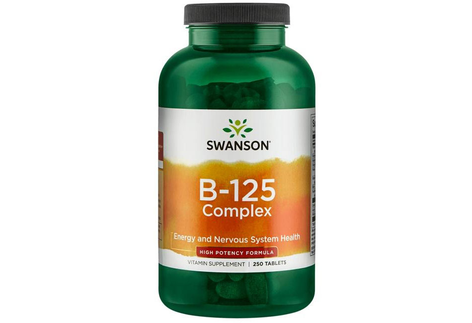 Vitamin B-125 Complex 250 таблетки | Swanson