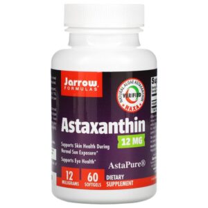 Astaxanthin 12 мг 60 гел-капсули | Jarrow Formulas