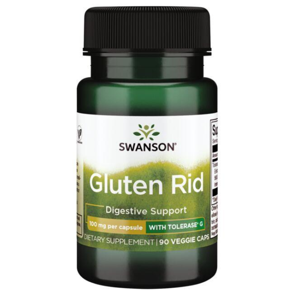 Gluten Rid with Tolerase G 100 мг 90 веге капсули | Swanson