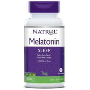 Melatonin 1 мг 180 таблетки | Natrol