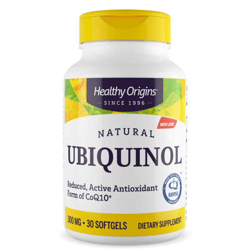 Natural Ubiquinol 300 мг 30 гел-капсули | Healthy Origins