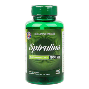 Spirulina 500 мг 200 таблетки | Holland & Barrett