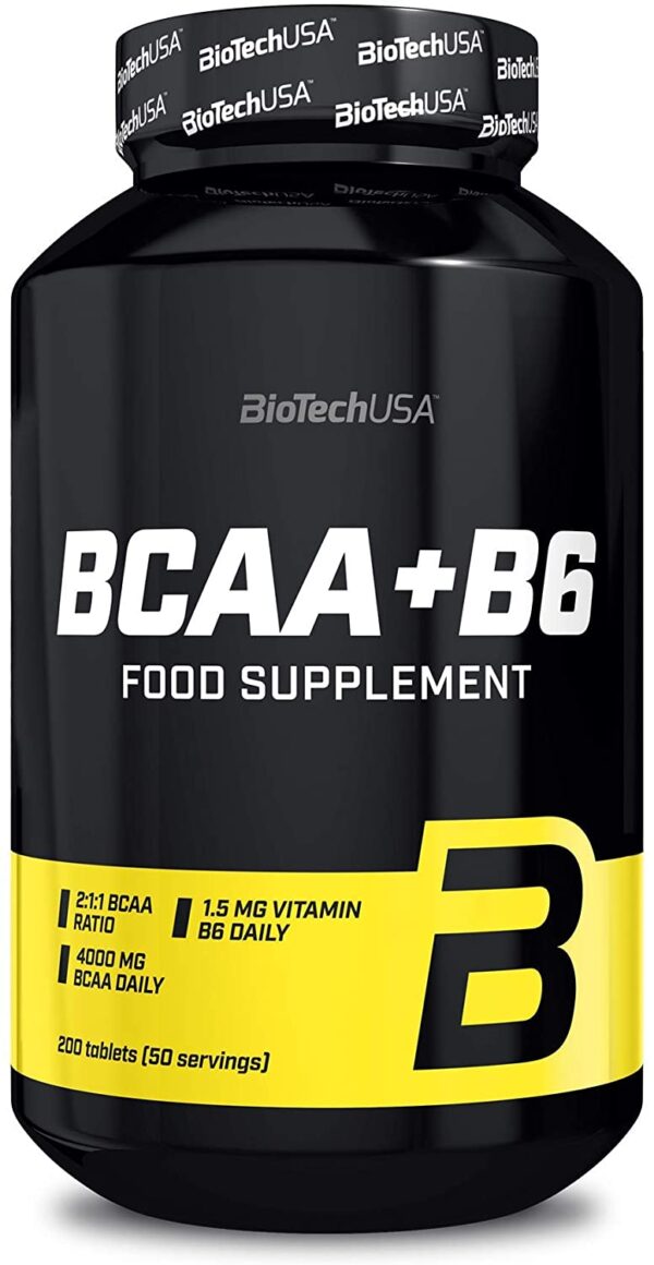 BCAA + B6 200 таблетки | Biotech USA