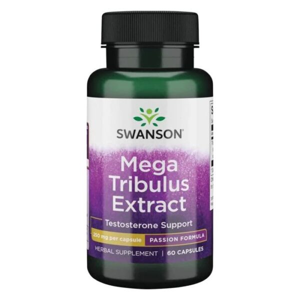 Mega Tribulus Extract 250 мг 60 капсули | Swanson