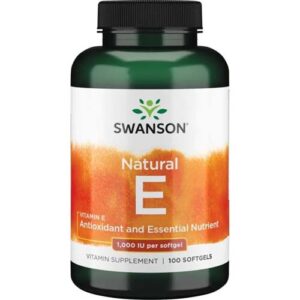 Natural E 1000 IU 250 гел-капсули | Swanson