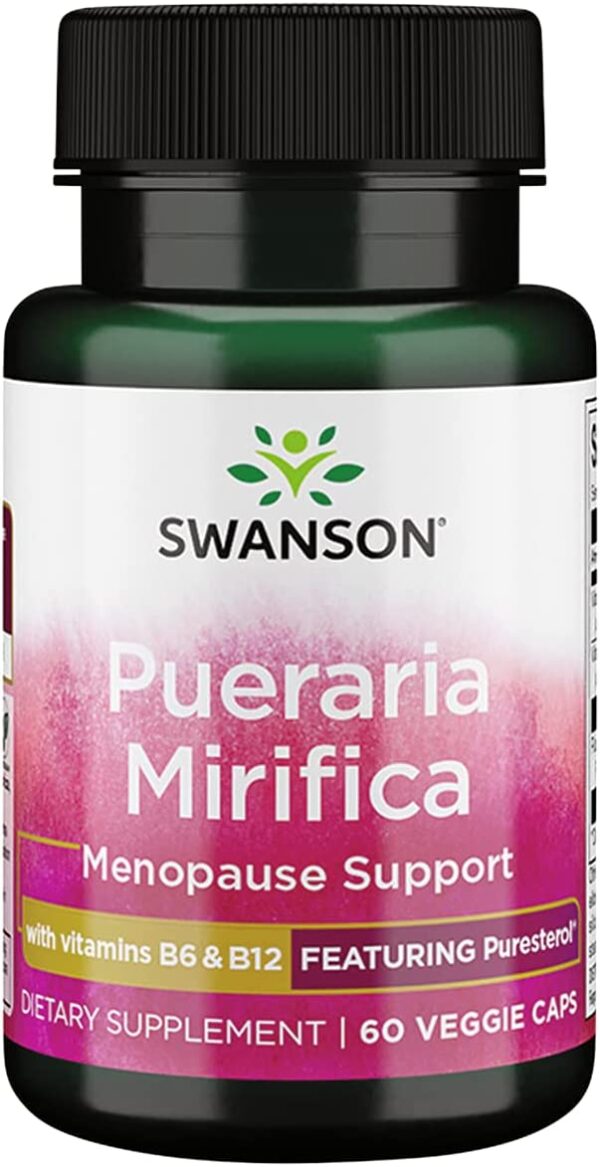 Pueraria Mirifica with B6 & B12 60 веге капсули | Swanson