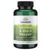 Turmeric & Black Pepper 90 вегетариански капсули | Swanson