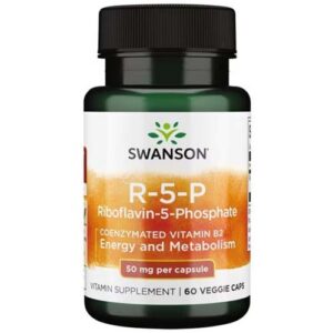 R-5-P Riboflavin-5-Phosphate 50 мг 60 веге капсули | Swanson