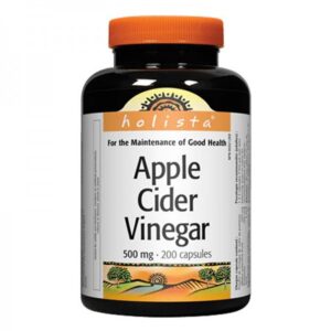 Apple Cider Vinegar 500 мг 200 капсули | Holista Health