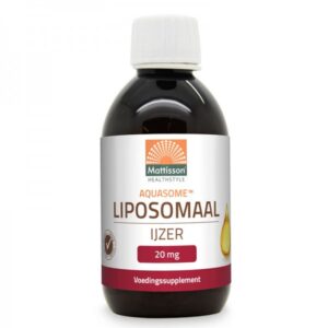 Aquasome Liquid Liposomal Iron 20 мг 250 мл | Mattisson Healthstyle