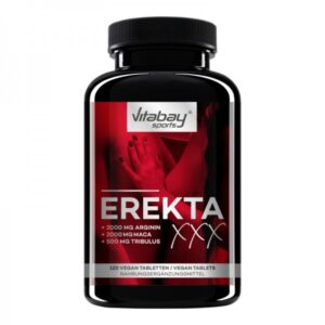 Erekta XXX With Arginine, Maca & Tribulus 120 капсули | Vitabay