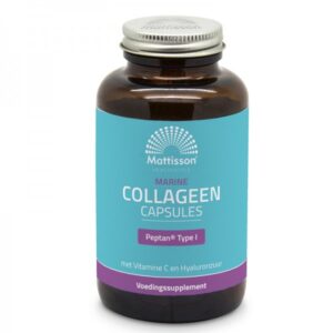 Marine Collagen Peptan Type I 180 капсули | Mattisson Healthstyle