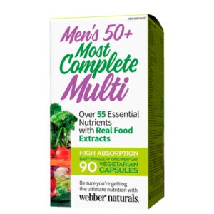 Men’s Most Complete Multi 50+ 90 капсули | Webber Naturals