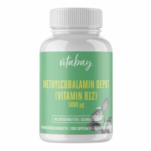 Vitamin B12 Methylcobalamin Depot 5000 мкг 240 таблетки | Vitabay
