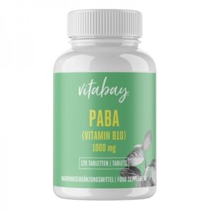 PABA (Vitamin B10) 1000 мг 120 таблетки | Vitabay