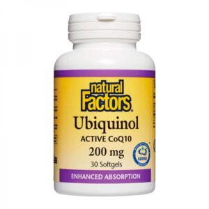 Ubiquinol Active CoQ10 200 мг 30 гел-капсули | Natural Factors