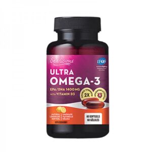 Ultra Omega-3 with Vitamin D3 60 гел-капсули | Sea-licious