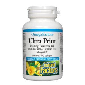 Ultra Prim Evening Primrose Oil 500 мг 90 гел-капсули | Natural Factors